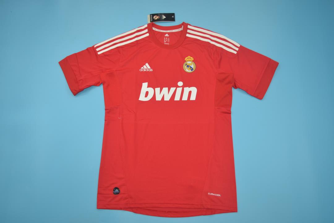 AAA Quality Real Madrid 11/12 Away Red Soccer Jersey